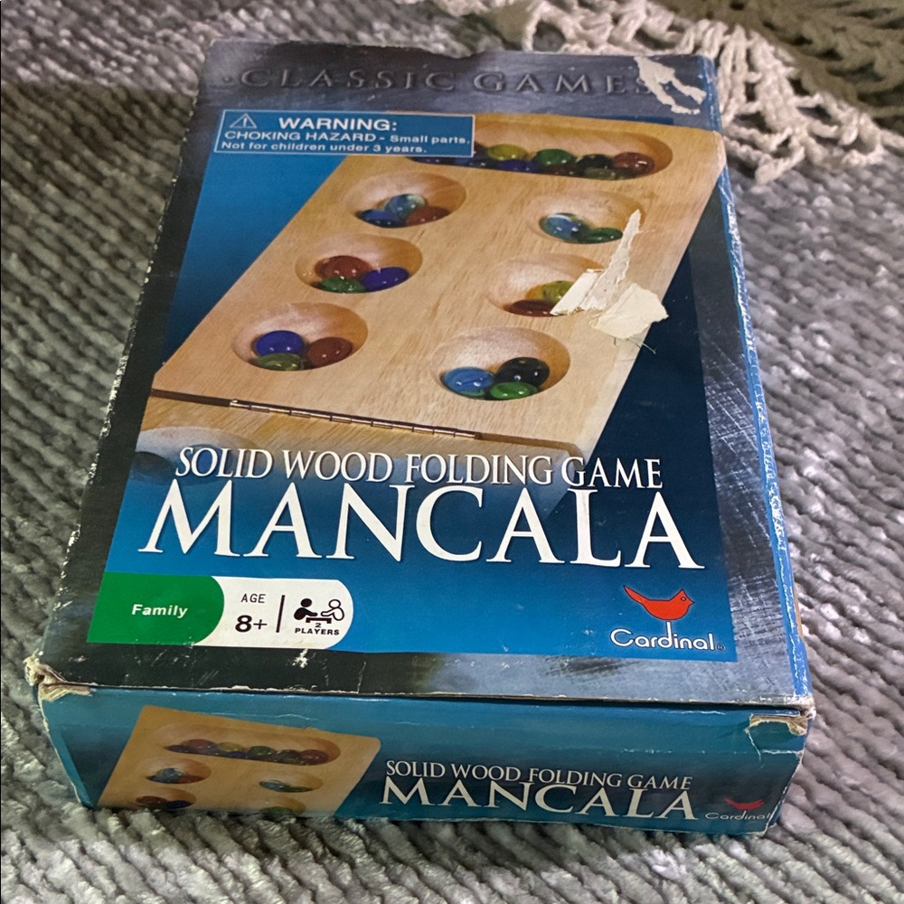 Cardinal Solid Wood Mancala Game - Multicolor